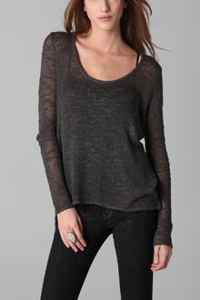 Helmut Lang Silk Sweater - Lyst