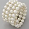 Kenneth Jay Lane Pearl Coil Bracelet in White (pearl) - Lyst