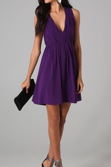 Alice + Olivia Caprice Cross Back Dress - Lyst