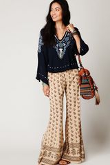 Free People Fp One Palace Block Printed Pant