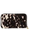 Alexander Mcqueen Peppered Pony Continental Wallet in Animal - Lyst