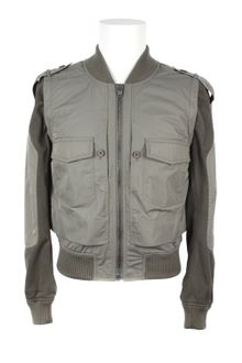 Alexander Wang Long Sleeve Jacket in Polyester and Cotton with A Double Layer Construction - Lyst