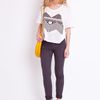 Nasty Gal Tribal Tee in White - Lyst