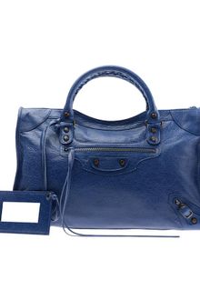 Balenciaga City Leather Handbag - Lyst