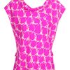 Balenciaga Printed Silk Twill Top in Pink - Lyst
