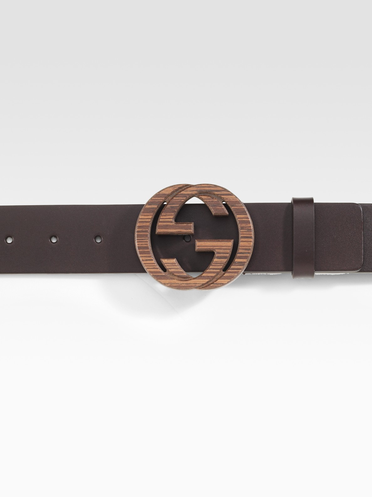 Gucci Interlocking G Belt in Brown for Men (cocoa) | Lyst