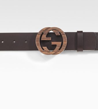 Gucci Interlocking G Belt - Lyst