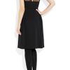 Jonathan Saunders Farah Silkcrepe and Tulle Dress in Black - Lyst