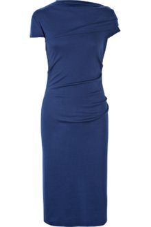 Joseph Maria Draped Wool-jersey Dress - Lyst