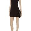 Mackage PeakShouldered Twill Mini Dress in Black (brown) - Lyst