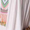 Mara Hoffman Embroidered Peasant Dress in White - Lyst