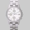 Marc By Marc Jacobs Henry Crystal Bezel Bracelet Watch in Silver - Lyst