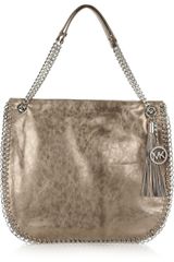 Michael by Michael Kors Large Chelsea Leather Shoulder Bag