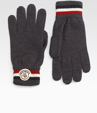 Moncler Knit Gloves - Lyst
