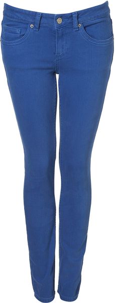 Moto Cyan Baxter Jeans - Lyst