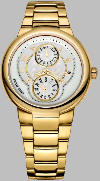  Gold Active Watch On Gold Bracelet 