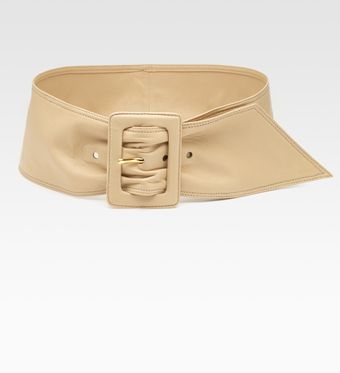 Prada Nappa Leather Sash Belt - Lyst
