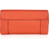 Reed Krakoff Leather Envelope Clutch in Pink (orange) - Lyst