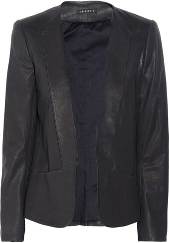  Leather Blazer 
