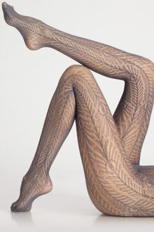Wolford Peacock Net Tights - Lyst