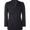 Yves Saint Laurent Doublebreasted Woven Cotton Blazer in Blue for Men - Lyst