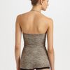 Bottega Veneta OnePiece Halter Swimsuit in Gray (beige) - Lyst