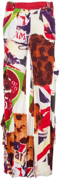 Christian Dior Archive Flared Trouser - Lyst