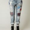 Free People Levis Lvc Patch Boyfriend Straight Leg in Blue (customized patch) - Lyst