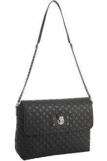 Marc Jacobs Dark Grey Quilted Lambskin Large Single Shoulder Bag - Lyst