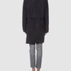 Acne Leather Outerwear in Blue - Lyst