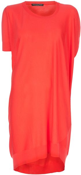 Alexander McQueen Asymmetric Dress - Lyst