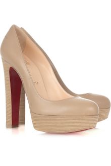 Christian Louboutin Bibi 140 Leather Platform Pumps - Lyst