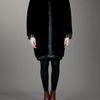 Louis Feraud Vintage Shearling Coat in Black - Lyst