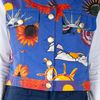 Moschino Vintage Sleeveless Jacket in Blue - Lyst