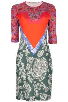 Peter Pilotto Abstract Print Dress - Lyst
