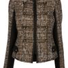 Pinko Monaco Jacket in Brown - Lyst