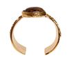 Yves Saint Laurent Wide Cuff Bracelet in Gold - Lyst