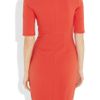 Diane Von Furstenberg Saturn Stretchjersey Dress in Red (papaya) - Lyst