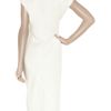Narciso Rodriguez Texturedcrepe Dress in White - Lyst