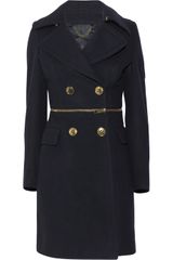 Burberry Prorsum Wool-Blend Convertible Coat