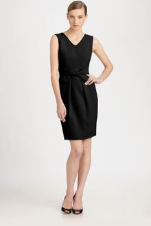 Moschino Cheap & Chic Crepe Bow Dress - Lyst