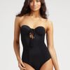 Nanette Lepore Onepiece Tahiti Lover Swimsuit in Black - Lyst