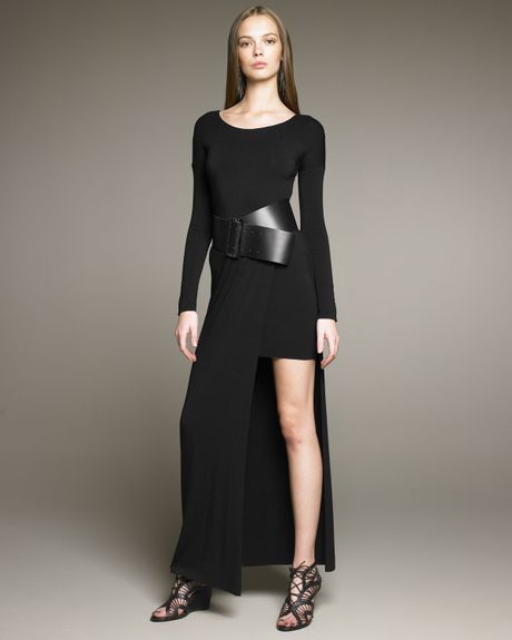Bailey 44 Asymmetric Dress in Black - Lyst