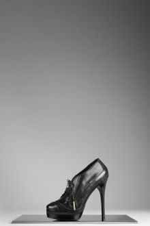 Burberry Bridle Leather Ankle Boot - Lyst