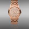 Burberry Round Dial Bracelet Watch in Pink (rose gold) - Lyst