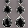Ippolita Tripledrop Earrings, Onyx in Black (null) - Lyst