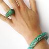 Jade Mellor Malachite Bangle in Green - Lyst