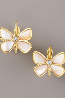 Kate Spade Butterfly Earrings - Lyst