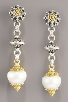 Konstantino Pearl Dangle Earrings - Lyst