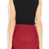 Maison Martin Margiela Leatherpaneled Stretchcotton Bodysuit in Black - Lyst